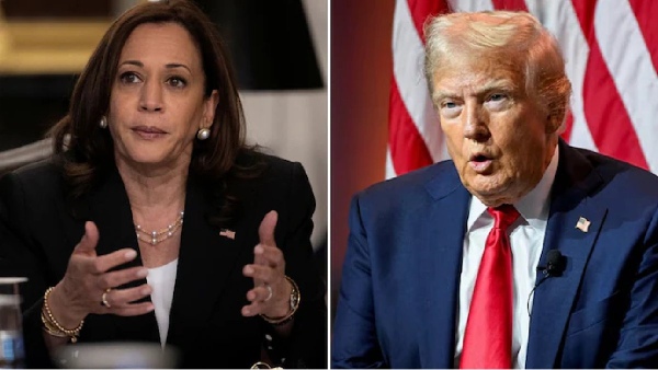 Donald Trump Kamala Harris