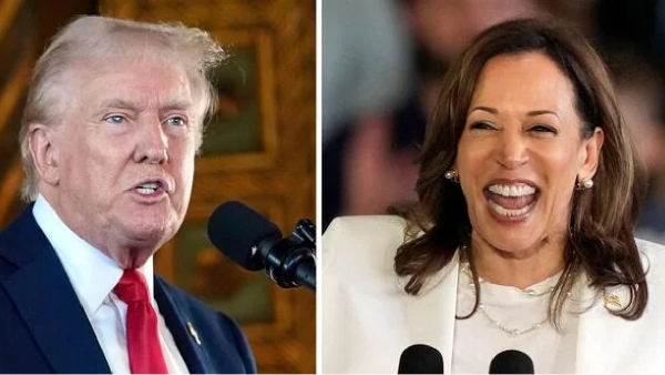 US Presidential Election 2024 Kamala Harris Donald Trump 2024