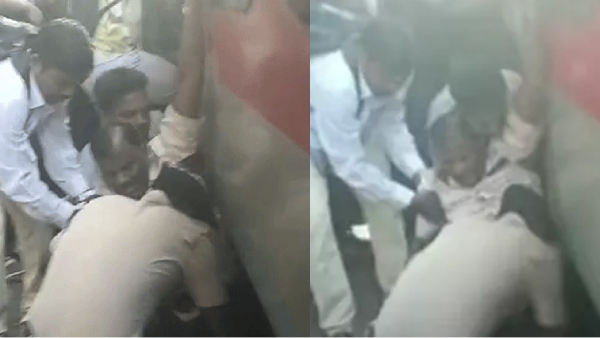 Trichy Railway station Passenger Pallavan train