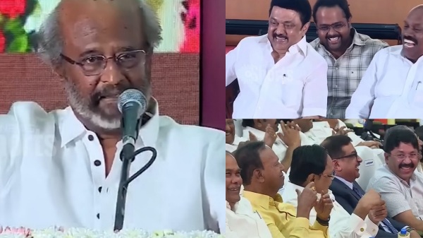 Minister Duraimurugan rajnikanth stalin