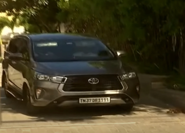 Vijay TVK car Vijay TVK car