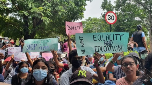 trichy nit crime protest