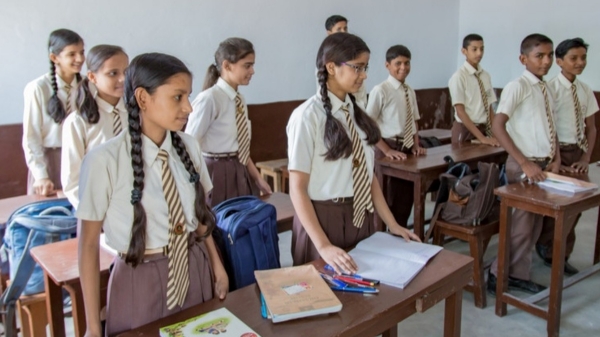 Haryana School students