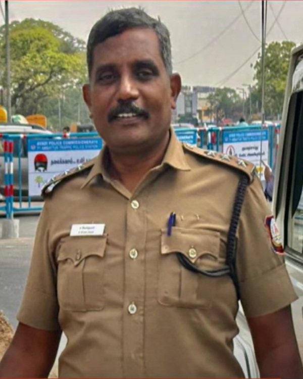 chennai police heart attack