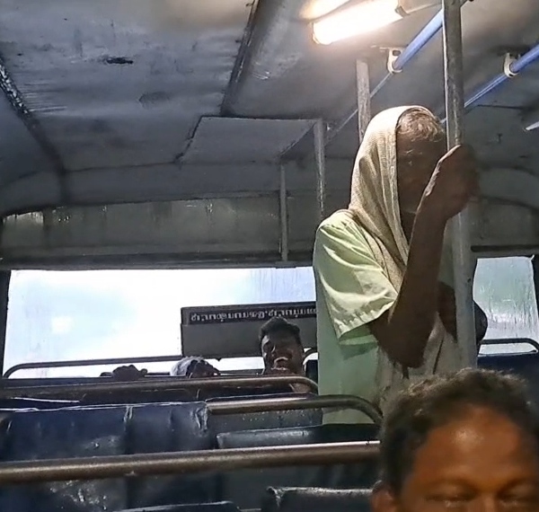 Dindigul Government Bus Rain