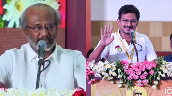 Udhayanidhi Stalin dmk Rajinikanth