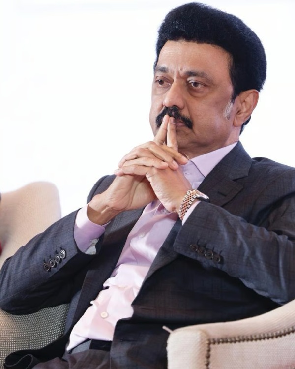 mk stalin trb rajaa america