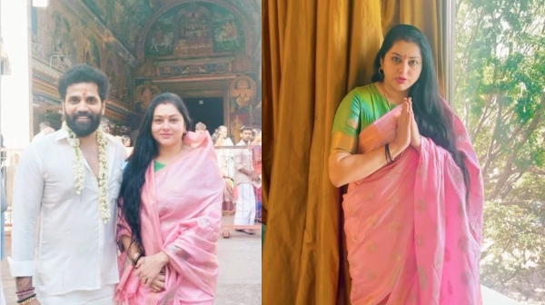 Namitha BJP Meenakshi Amman Temple