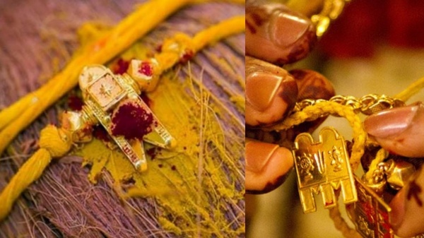 Thali Saradu Yellow rope Mangalyam