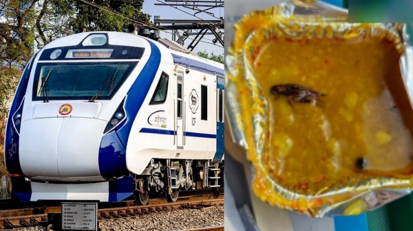 Vande bharat train food