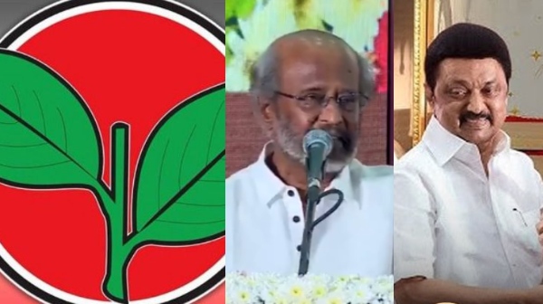rajnikanth stalin aiadmk