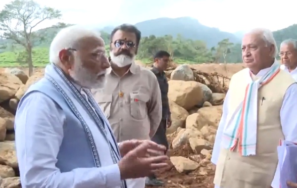 kerala pm modi landslide