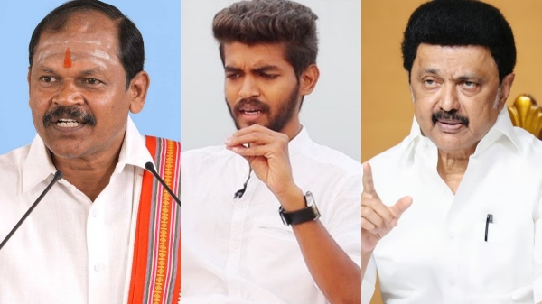 maha vishnu arjun sampath dmk