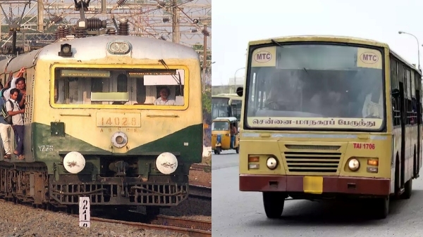suburban trains chennai mtc