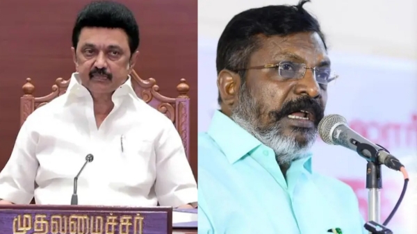 thirumavalavan m k stalin politics