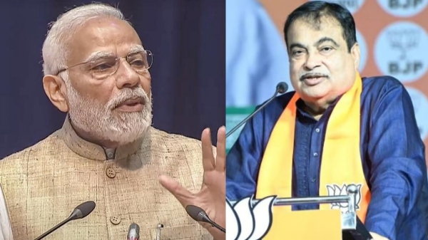 narendra modi nitin gadkari