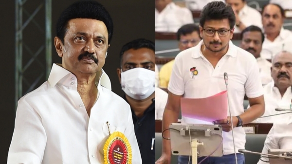 mk stalin udhayanidhi stalin dmk