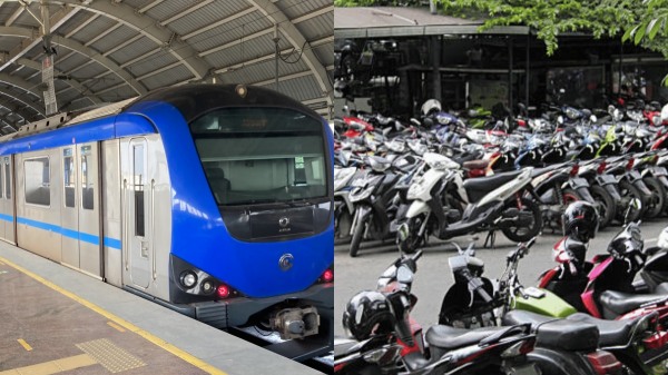 chennai metro parking