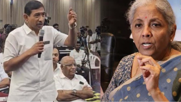 nirmala sitharaman gst karti chidambaram
