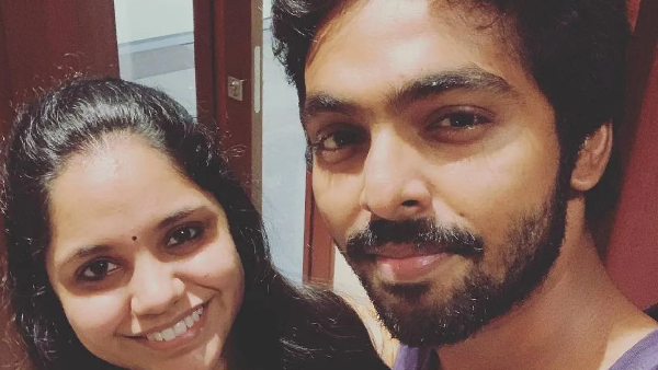 television gv prakash saindhavi