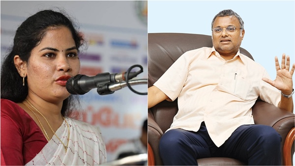 karti chidambaram mayor priya