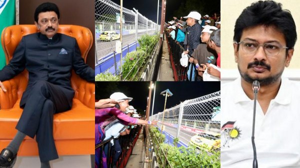 formula 4 race udhayanidhi stalin 4