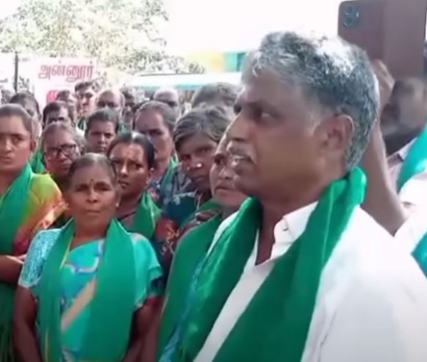 coimbatore farmers protest