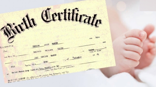 birth certificate