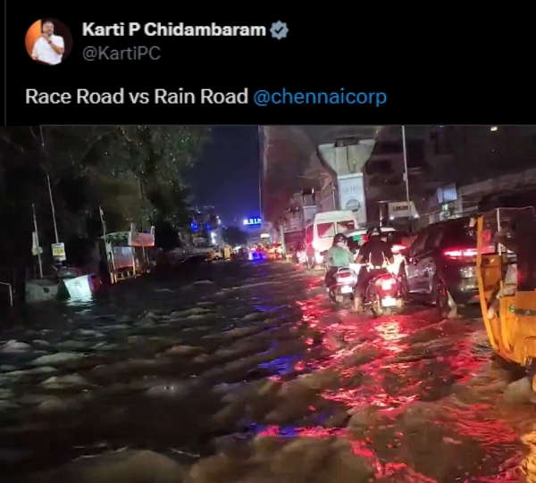 karti chidambaram greater chennai corporation mayor priya