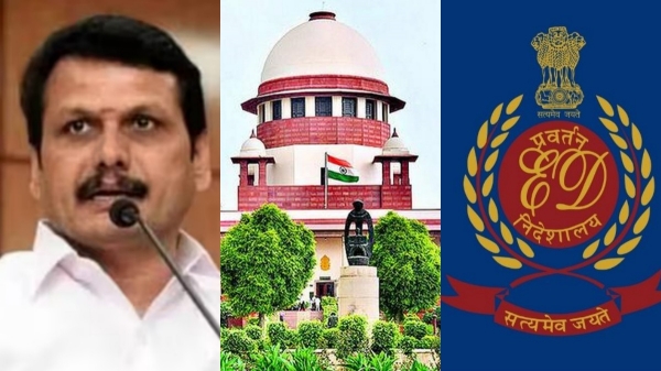 supreme court senthil balaji enforcement directorate