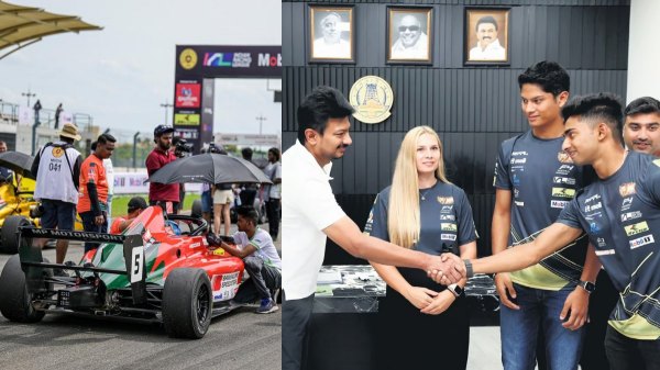 formula 4 race udhayanidhi stalin 4