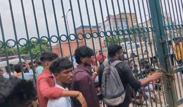 chennai college protest