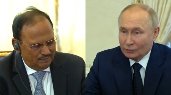 ajit doval vladimir putin narendra modi