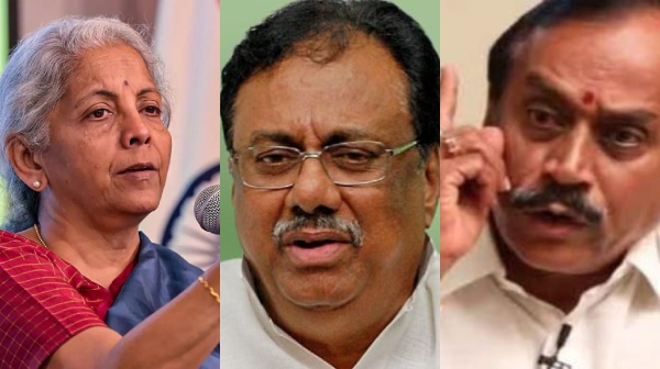 h raja evks elangovan nirmala sitharaman