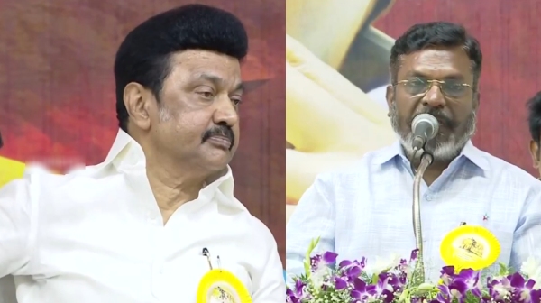 dmk tirumavalavan mk stalin