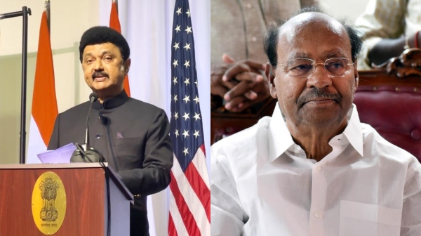 mk stalin america ramadoss