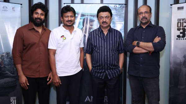 CM Stalin Praises Film Crew After Watching Diwali Release of Sivakarthikeyan Starrer Amaran CM Stalin Praises Film Crew After Watching Diwali Release of Sivakarthikeyan Starrer Amaran