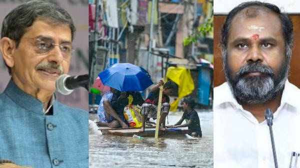 chennai rain rn ravi rb udayakumar