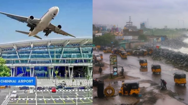 chennai airport chennai rains