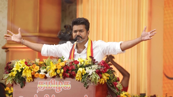 tvk maanadu vijay pandian king