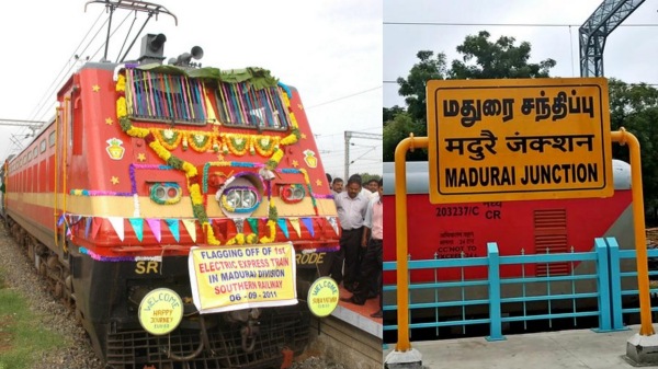 madurai railway train