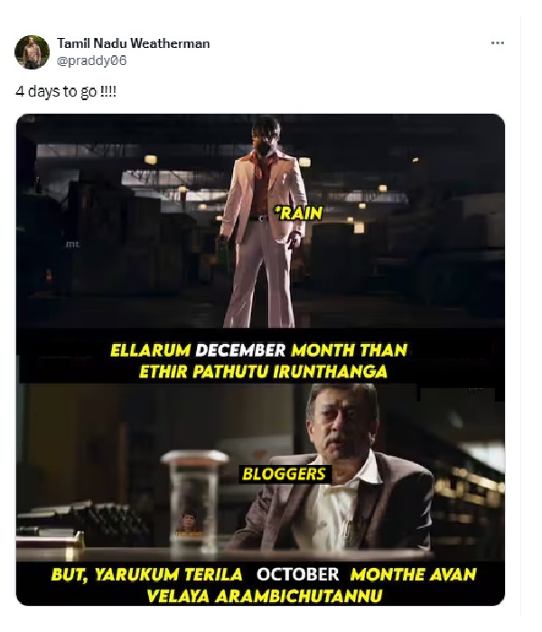 tamil nadu weatherman chennai rains