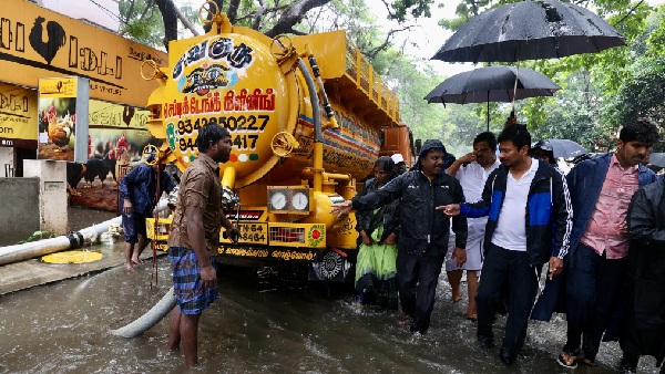chennai rain udhayanidhi stalin chennai