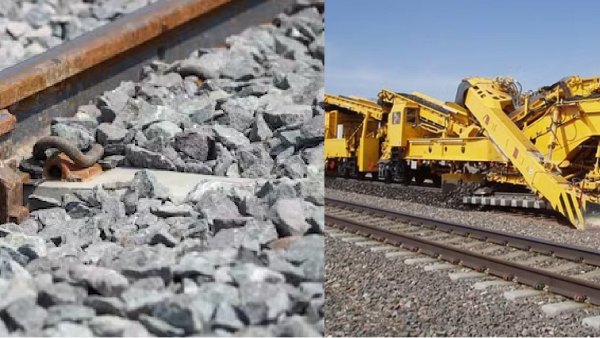 railway tracks pebbles track ballasts railway tracks pebbles track ballasts