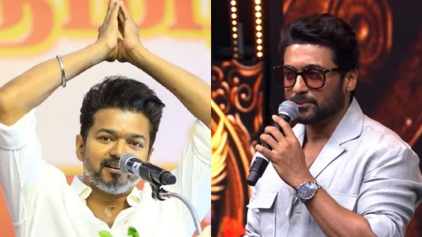 Actor Suriya Congratulates Vijay at Kanguva Audio Launch Ahead of TVK s First Conference