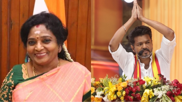 BJP s Tamilisai Soundararajan Praises Vijay for Labeling DMK as Political Enemy BJP s Tamilisai Soundararajan Praises Vijay for Labeling DMK as Political Enemy