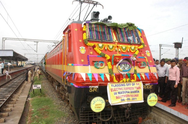 madurai railway train