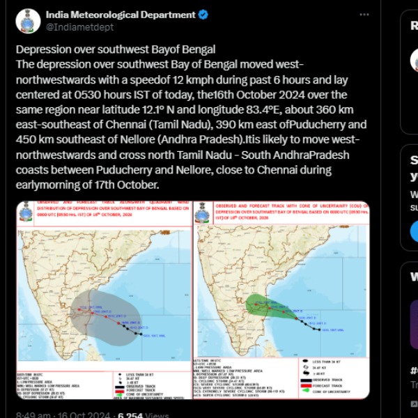 chennai rain north east monsoon