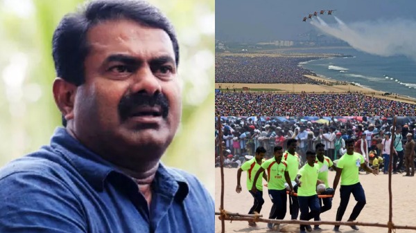 chennai air show 2024 seeman mk stalin