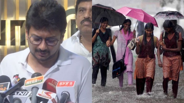 chennai rain udhayanidhi stalin